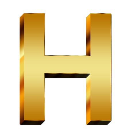 Letter H .